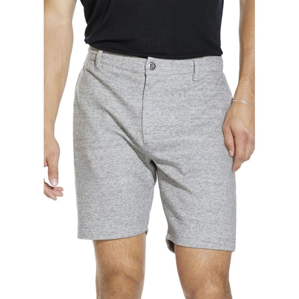 Civil Society Mens Charlie 8" New Classic Fit Knit Shorts 34 (L) Grey - NWT